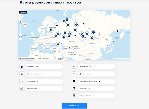 Яндекс.Карты со специальными метками