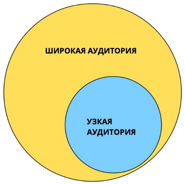 сегменты аудитории